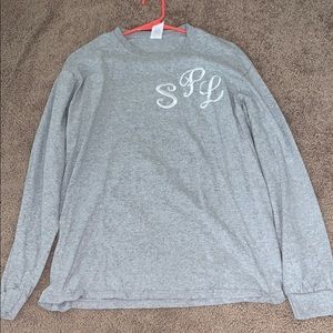 Monogrammed longsleeve shirt